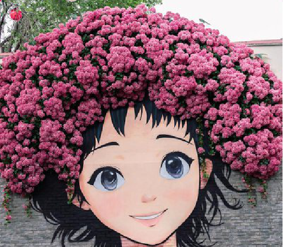 冷水江墙体彩绘-网红墙打卡