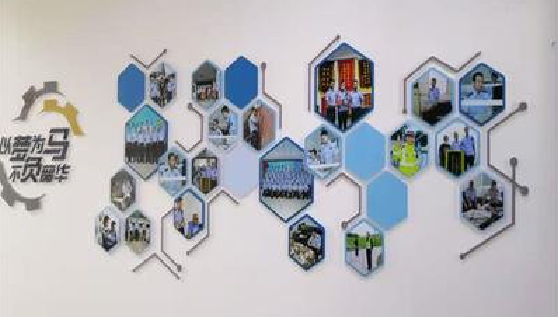 冷水江文化墙最常见的做法。