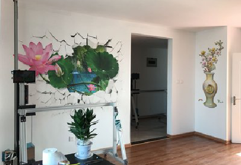 冷水江墙体彩绘相比墙纸的优势。