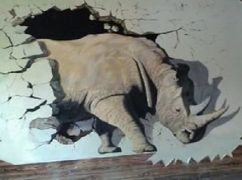 冷水江在墙绘中，如何绘制3D效果？