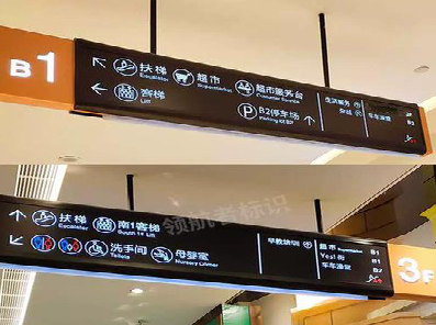 冷水江如何通过商场标识牌引导客流分布?