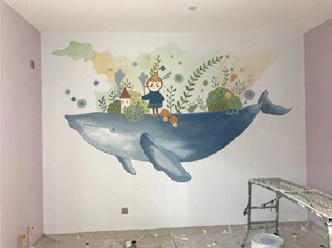 冷水江手绘墙的特点及优势。