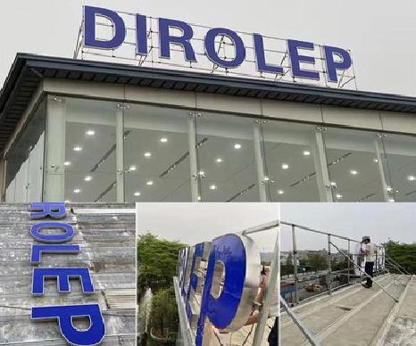 冷水江楼顶发光字安装的注意事项。